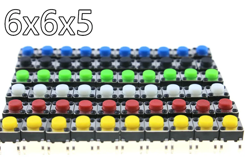 50Pcs/Lot 6*6*5 Tac…