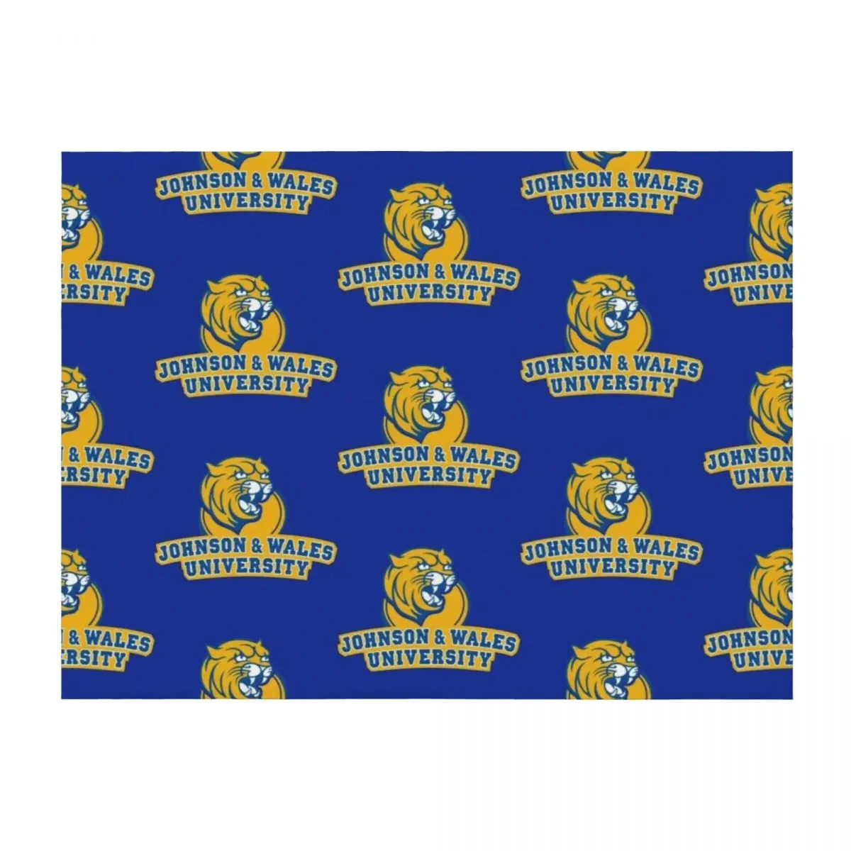 

JWU Wild Cats Throw Blanket Single Flannels Weighted Soft Beds Blankets