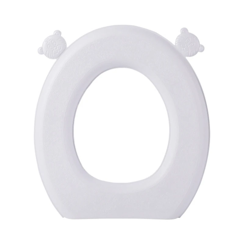 Toilet for Seat Cover with Handle Washable Toilet Cover Bathroom Accessories Dec