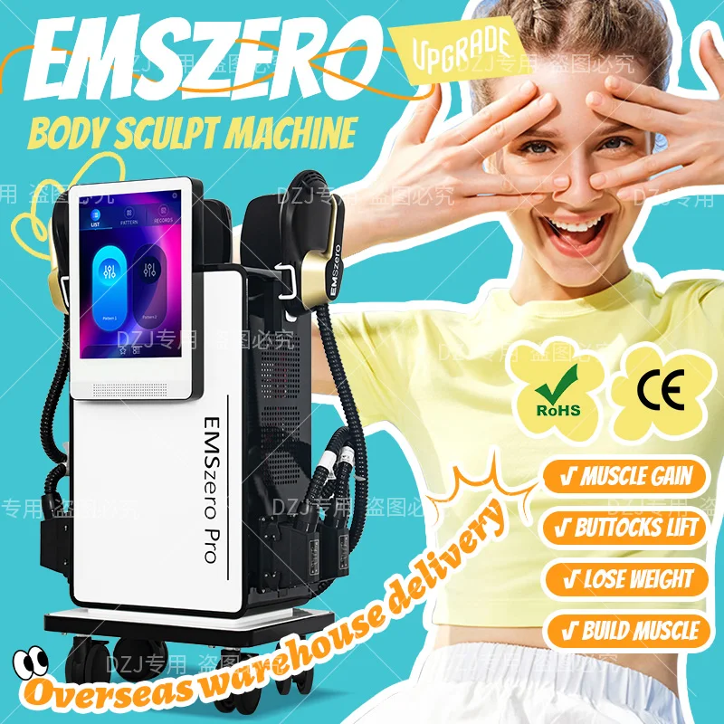 

Portable EMSzero PRO ULTRA RF Machine 2024 Professional DLS-EMSLIM NEO RF Nova EMS Body Slimming Sculpting