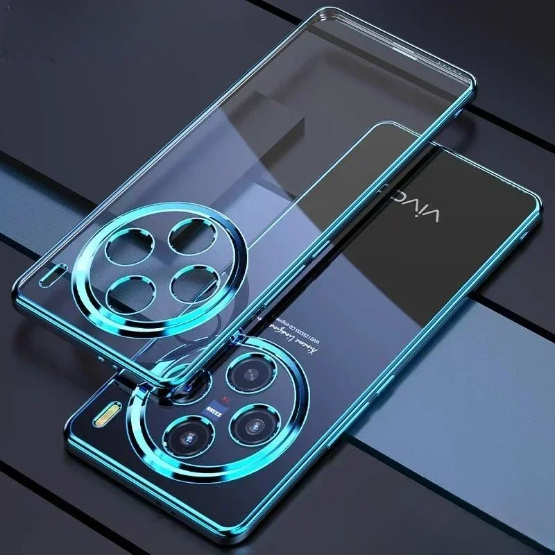 For Vivo X100 Pro Electroplating Phone Case For Vivo X 100 X100Pro Lens All-inclusive Silicone Soft Shell Back Cover Cases