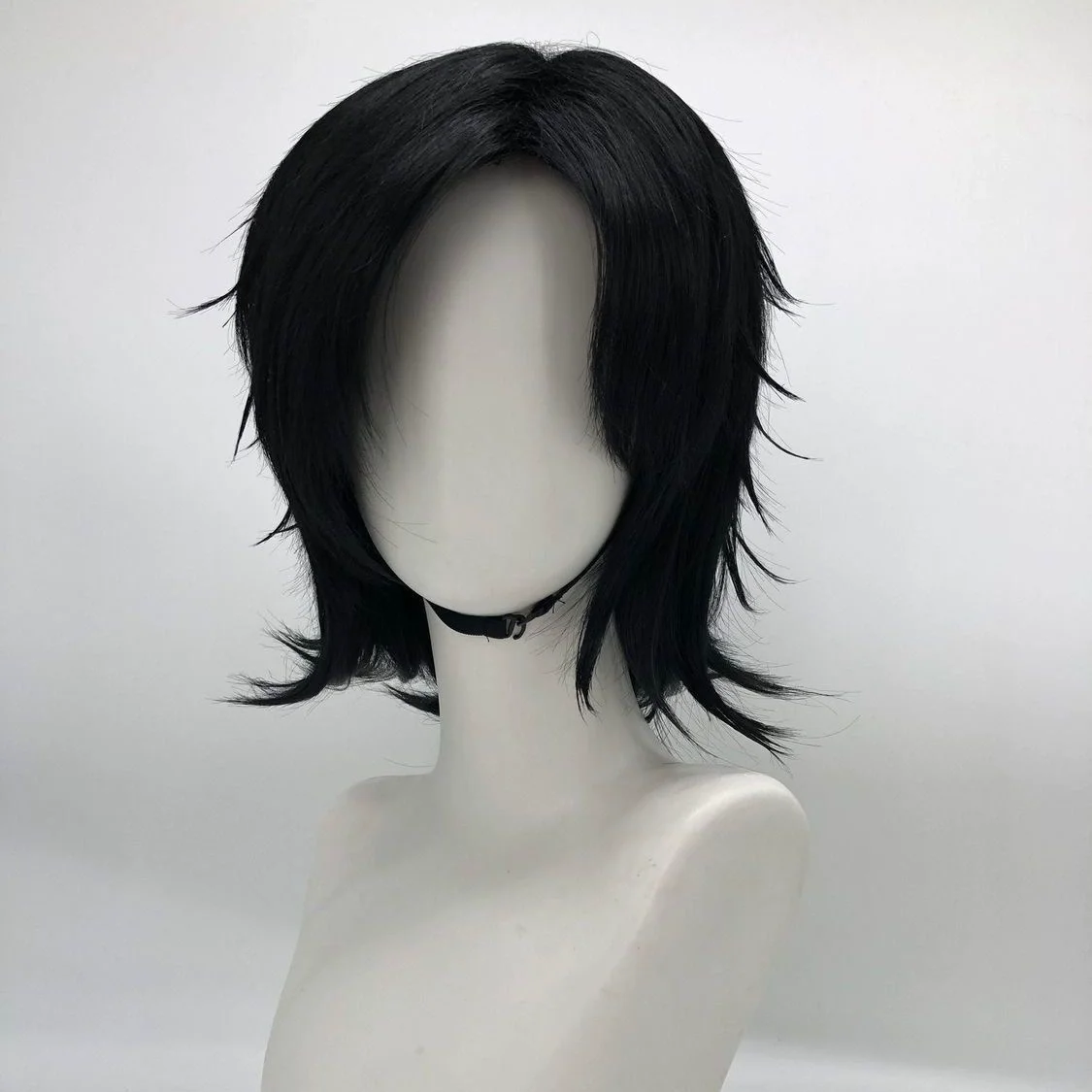 Time Raiders Cosplay-Perücke mit schwarzer Brille – Anime-Kostüm-Styling-Perücke für Männer und Frauen, hitzebeständiges Kunsthaar
