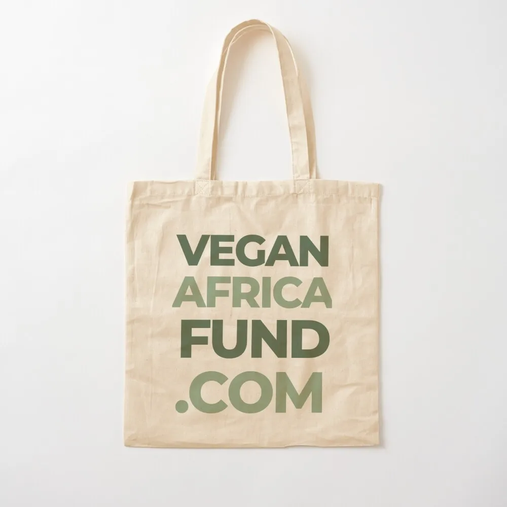 

VeganAfricaFund.com - Show Off the Vegan AF website! Tote Bag tote woman cute Canvas