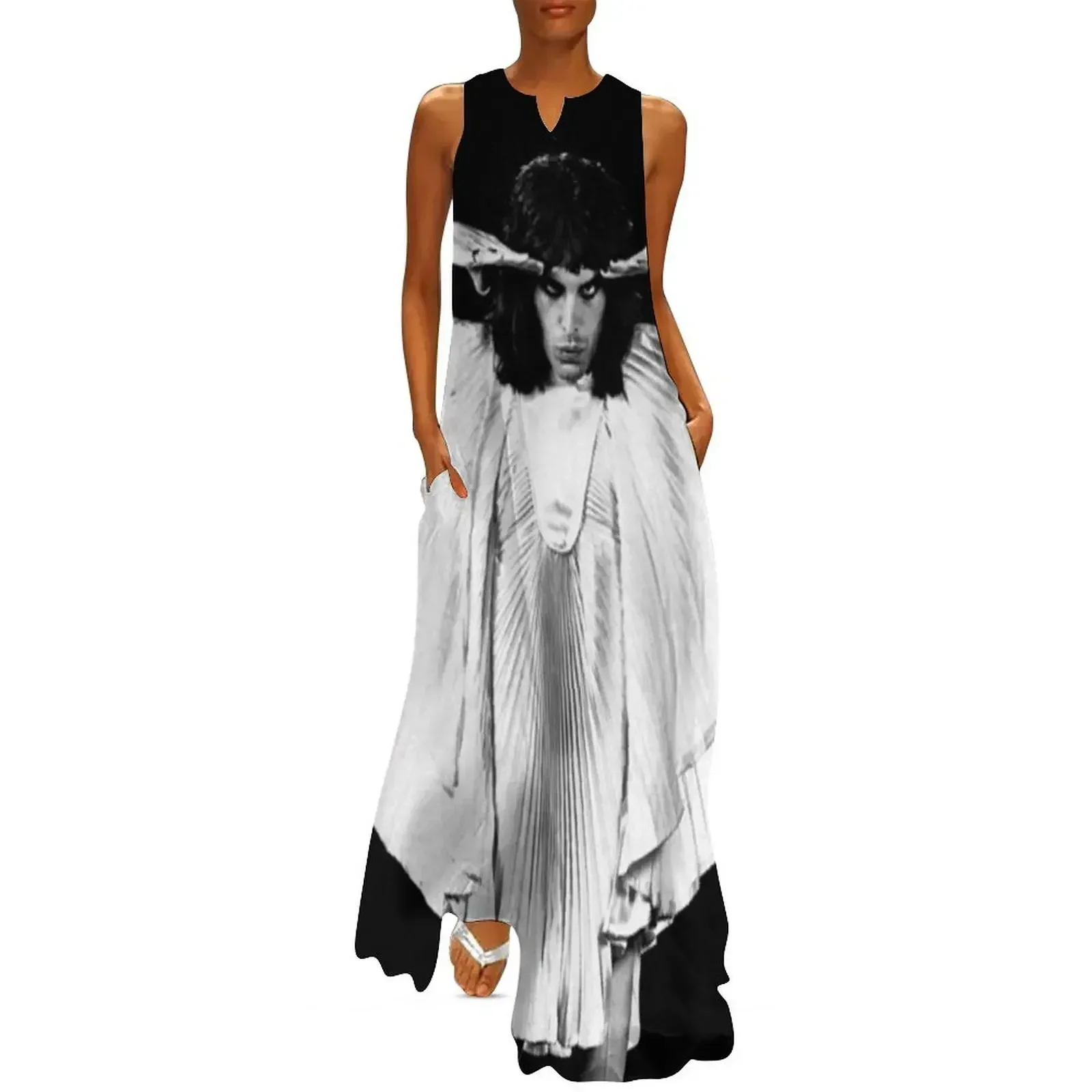 

Freddie White Tunic Mick Rock Long Dress dresses for women 2025 Bridesmaid dress woman Woman's evening dress sexy