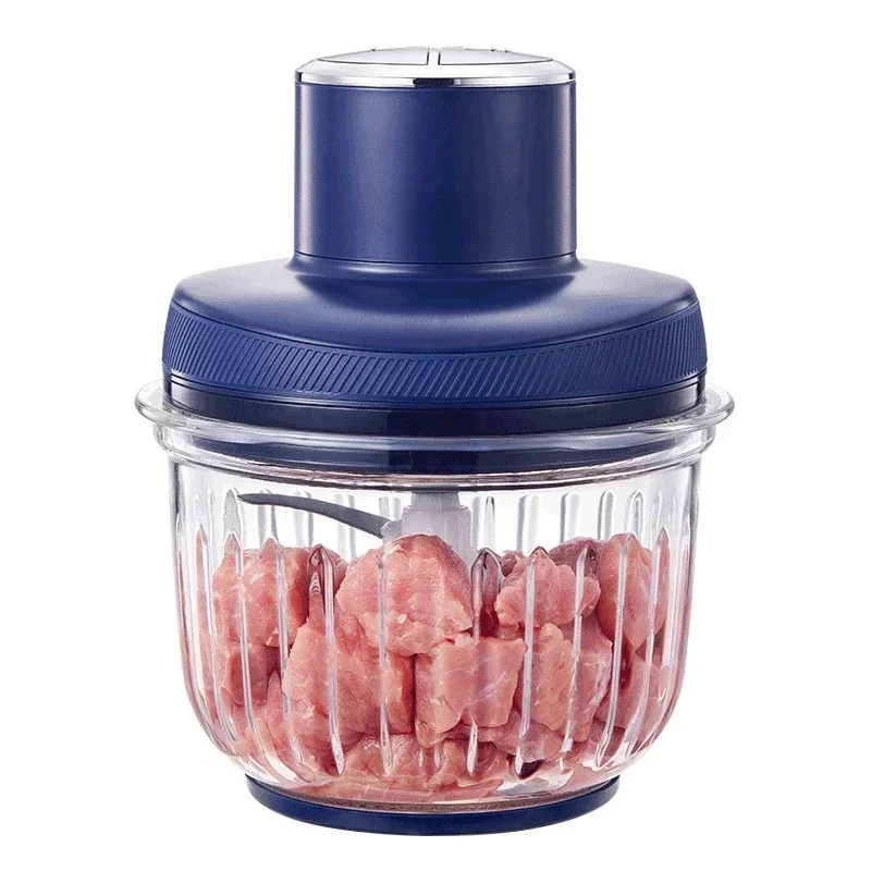 

Hot sales Meat Grinder Household Mixer Multi-functional Material Garlic Masher Mashed Garlic Dumpling Meat Filling