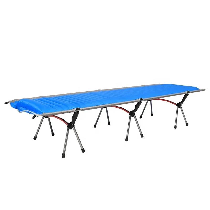 2026 Travel Cot Inflatable Folding Camp Bed Light Weight Foldable Portable Camping Bed Camping Folding Bed