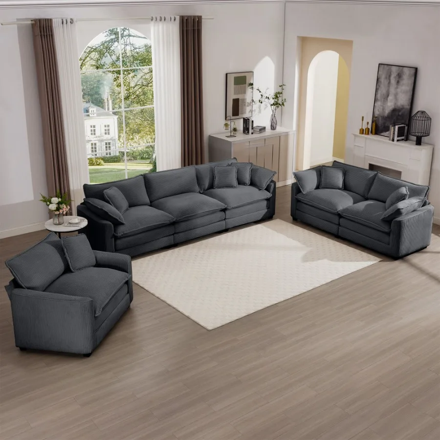 

3 Piece Sectional Sofa Oversized Sectional Sofa Comfortable Sectional Sofa One Single Sectional Sofa One 2Seater Sofas One 3Sea
