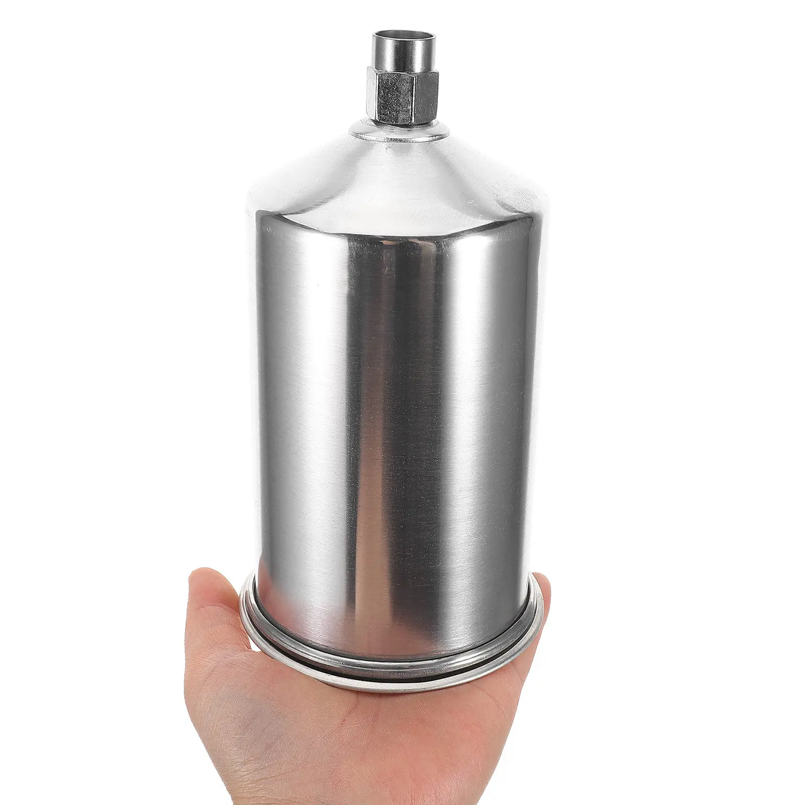 Aluminum Paint Sprayer Cup 1000ml Dual Thread Sealed Pot for Industrial Home Painting Accessories