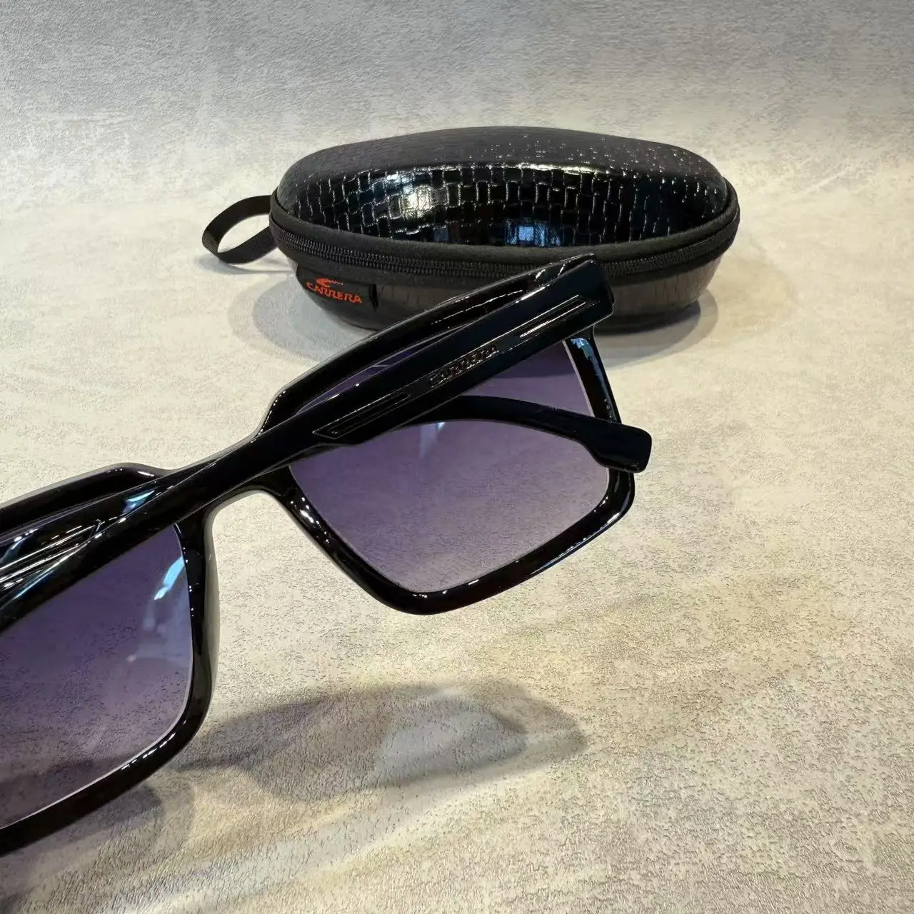 جديد كاريرا الرجال العلامة التجارية النظارات الشمسية خمر نظارات شمسية الرجال النساء كبيرة مربع كبير الحجم الملونة في الهواء الطلق الرياضة القيادة نظارات 8909