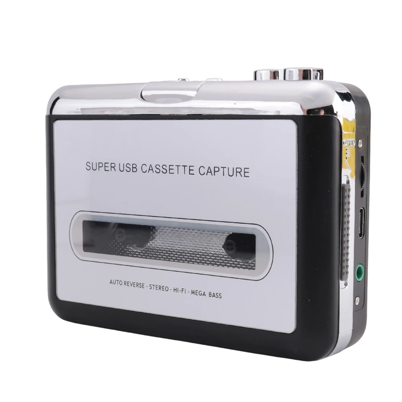 Cassette Player Cassette To MP3 Converter Capture Audio Music Player Convert Tape Cassette On Tape To PC Laptop Via USB