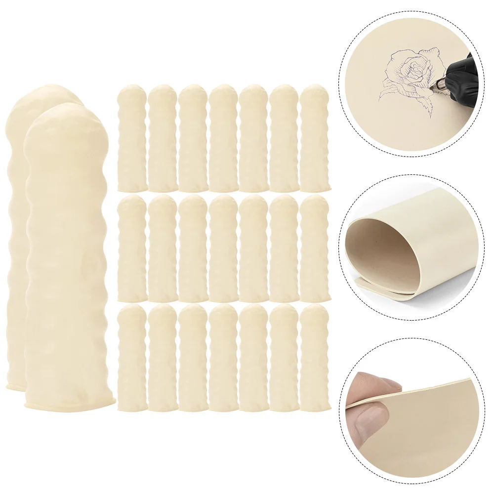 

1pc Silicone Tattoos Practice Skin Thick Reusable Flexible For Tattooing Training Makeup Microblading Beginners Tools Tattoo