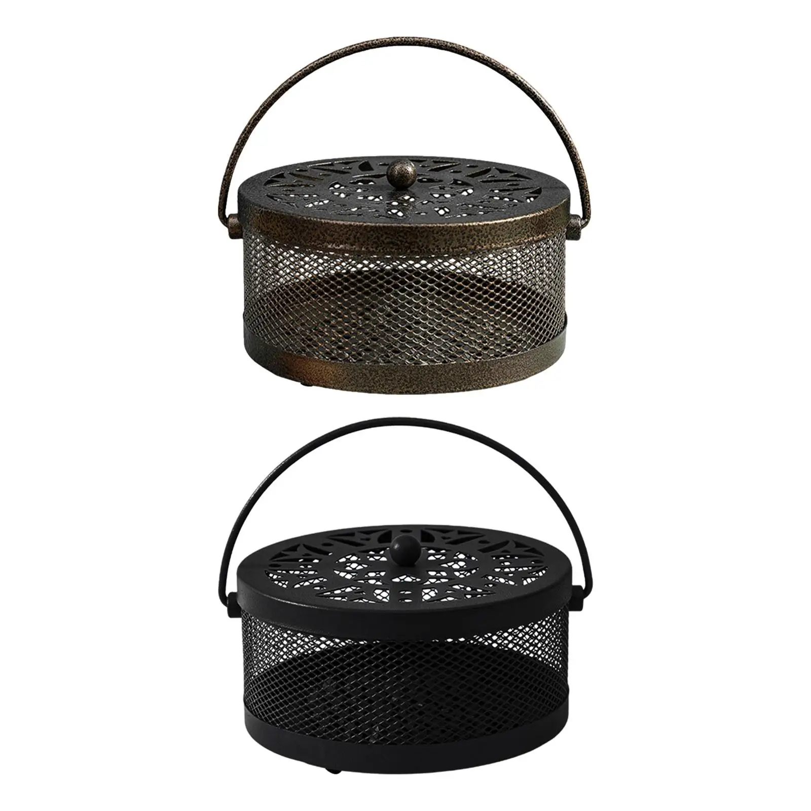 

Coil Holder Hollow Incense Coil Burner for Hiking Outdoor Fishing