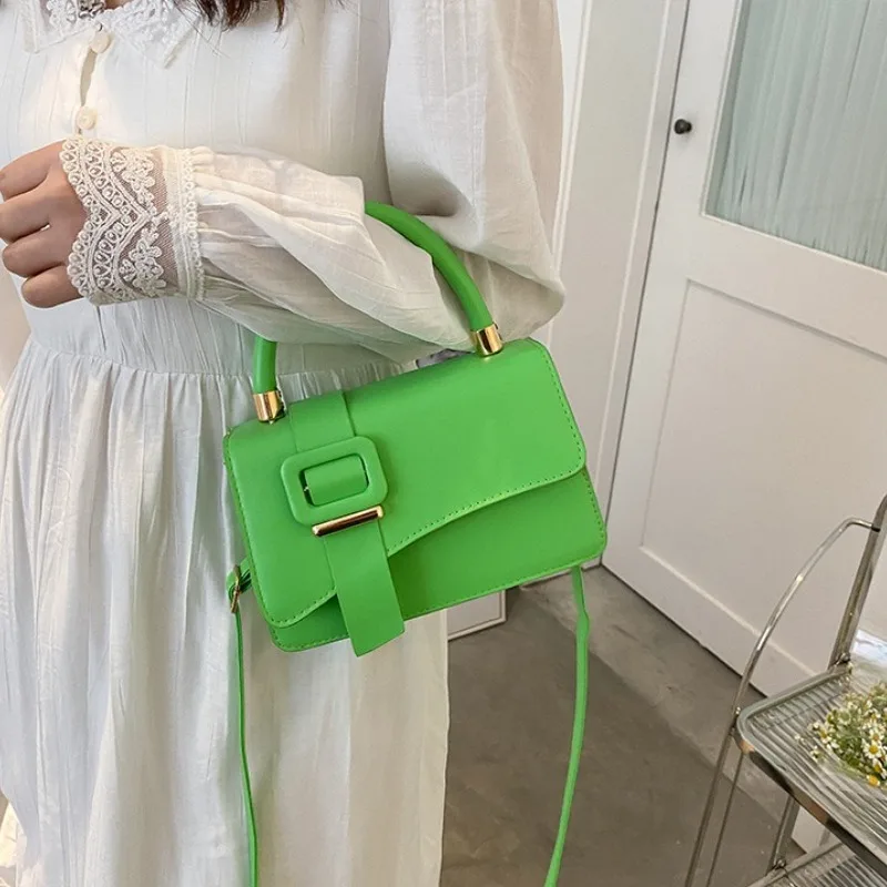 Minimalist Handbag for Women, 2025 New Versatile Handbag, Candy Colored Stylish Diagonal Shoulder Bags - view 6