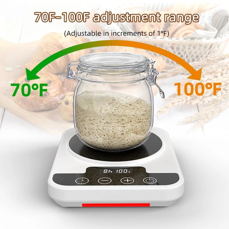 온도 조절식 가열 코스터 9단계 조절 가능 병 보온기 보온 도시락 미끄럼 방지 내열