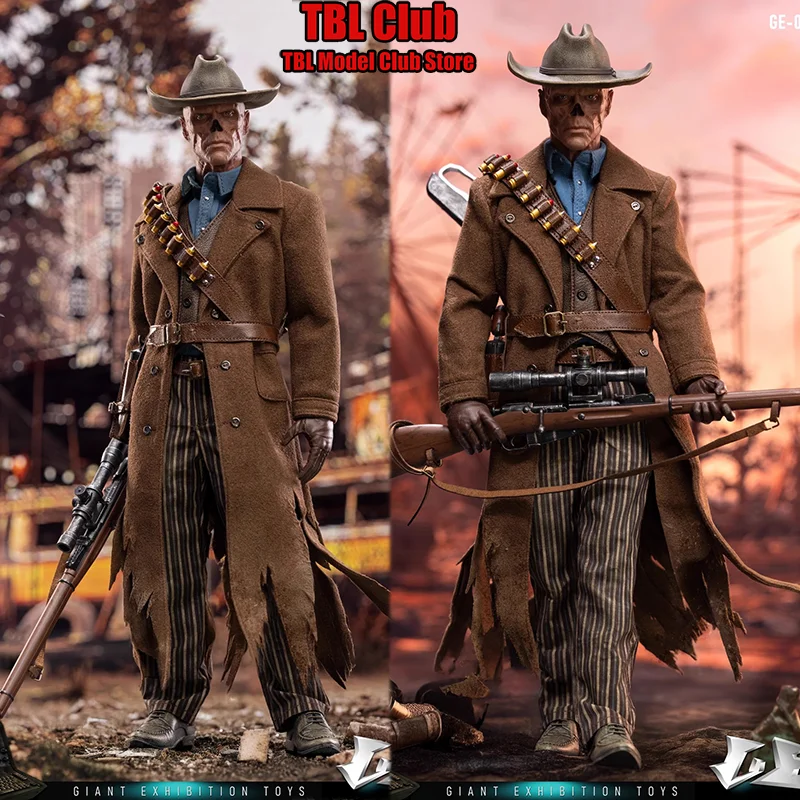 

В наличии гигантские выставочные игрушки GE-002 масштаб 1/6 Ghoul Bounty Hunter Howard 12-дюймовый полный набор экшн-фигурки мужской солдат игрушки