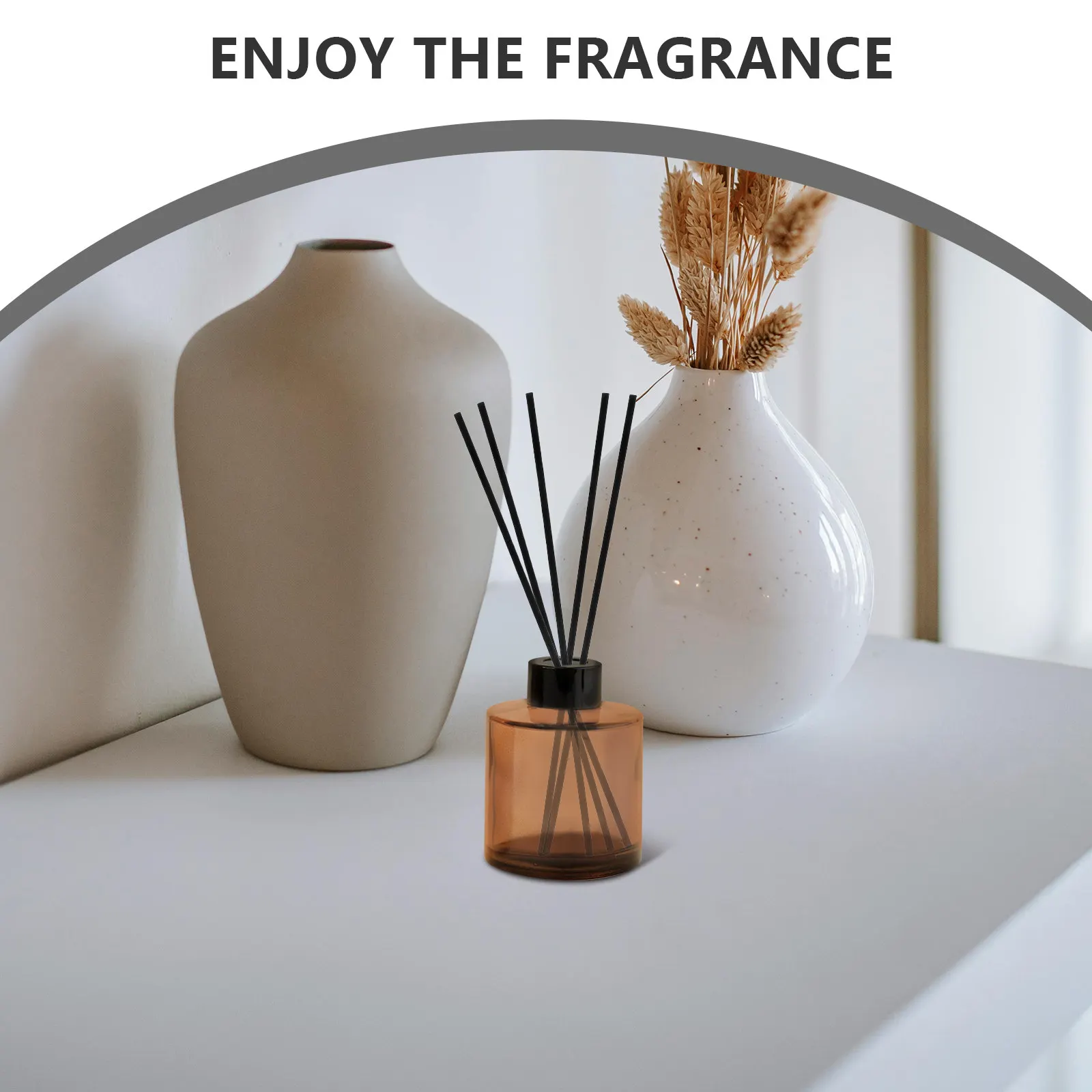 100Pcs Fiber Aroma Reed Diffuser Sticks DIY Scent Diffuser Refill Essentials for Optimal Fragrance Dispersal Room Freshener