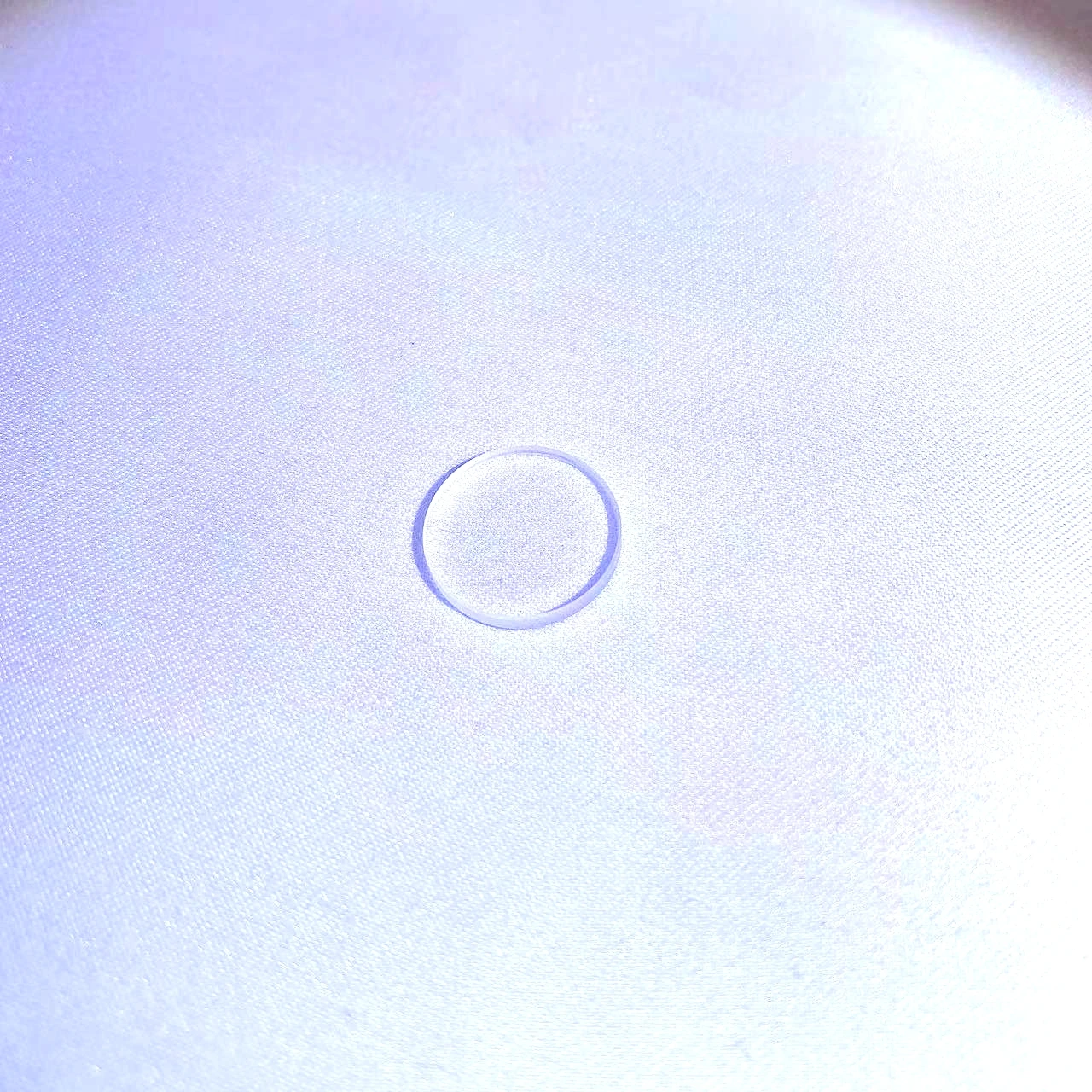 30Pcs Total Size Diameter 14mm And 2mm Thickness Small Round Fused Silica Quartz Glass Plate