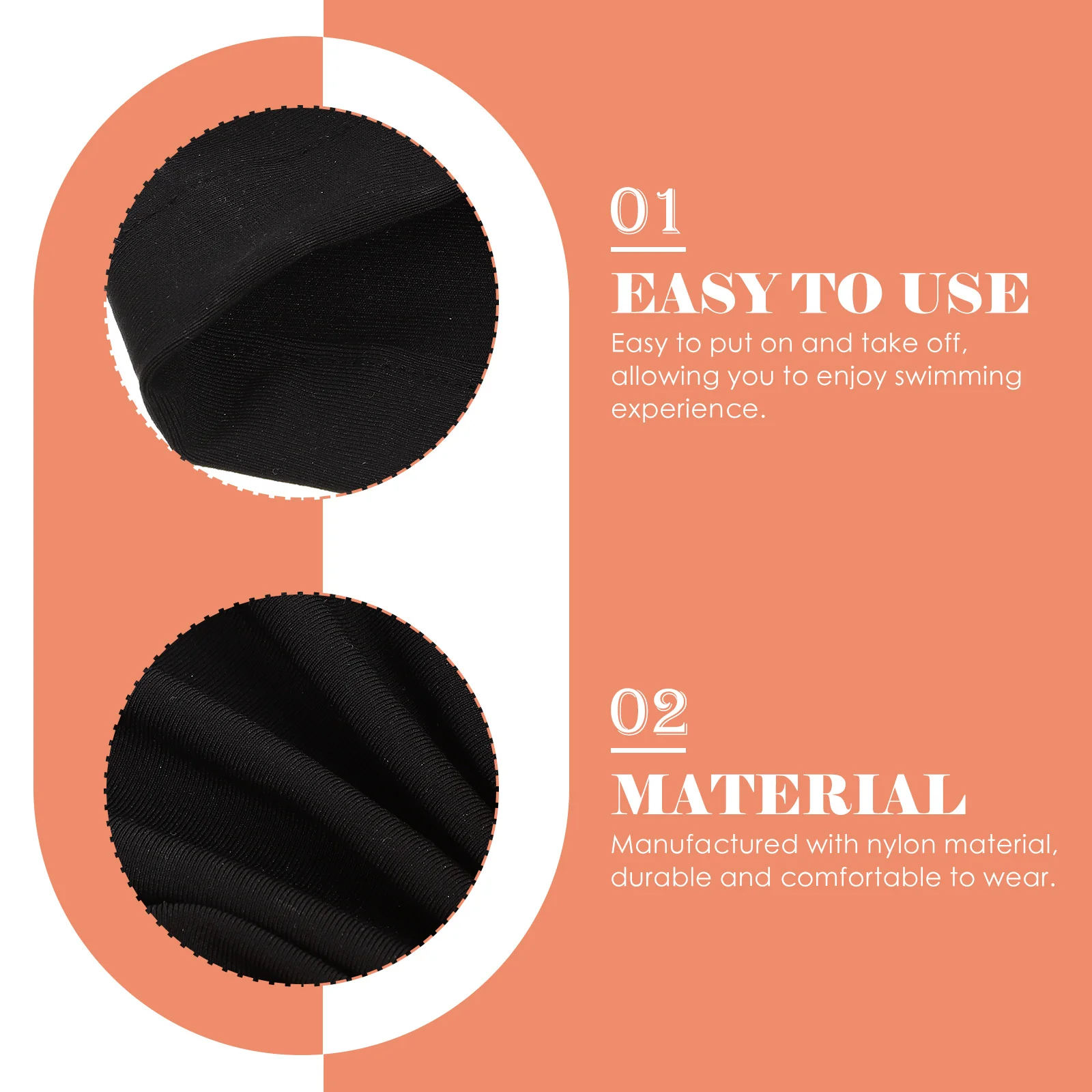 

Adult Long Hair Swim Cap Nylon Elastic Bowknot Swim Hat Decorative Swimming Caps for Women Hair Protection Swimming Caps