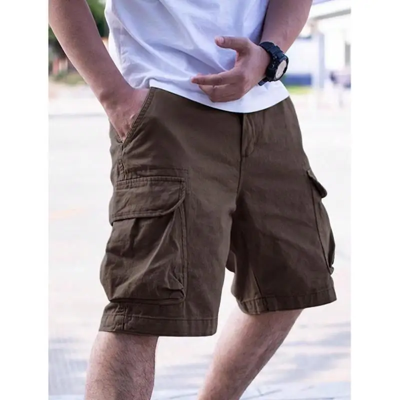 

Casual Workwear ort Pants for Men Summer New Sle with Folr Design Ciwalk Vintage Sle Nine Points Length Polyester