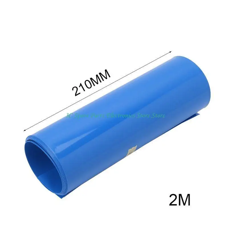 SZ 180mm 280mm 18650 Lithium Battery Heat Heat Tube Tube PVC PVC ALUES FILM FIME WRAV