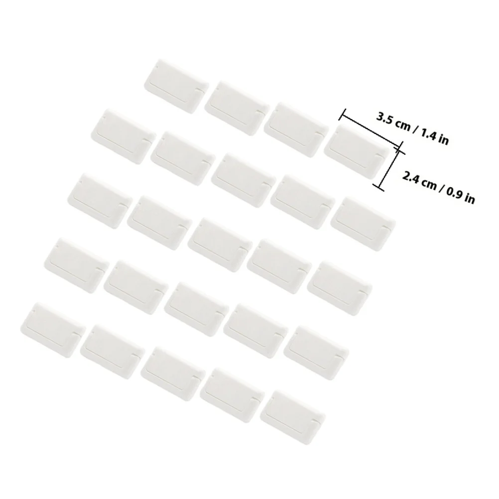 24 Buah Penutup Steker untuk Stopkontak Listrik Penutup Stopkontak Anti Bayi Pelindung Soket Anti Anak Pelindung Tepi Bulat Halus