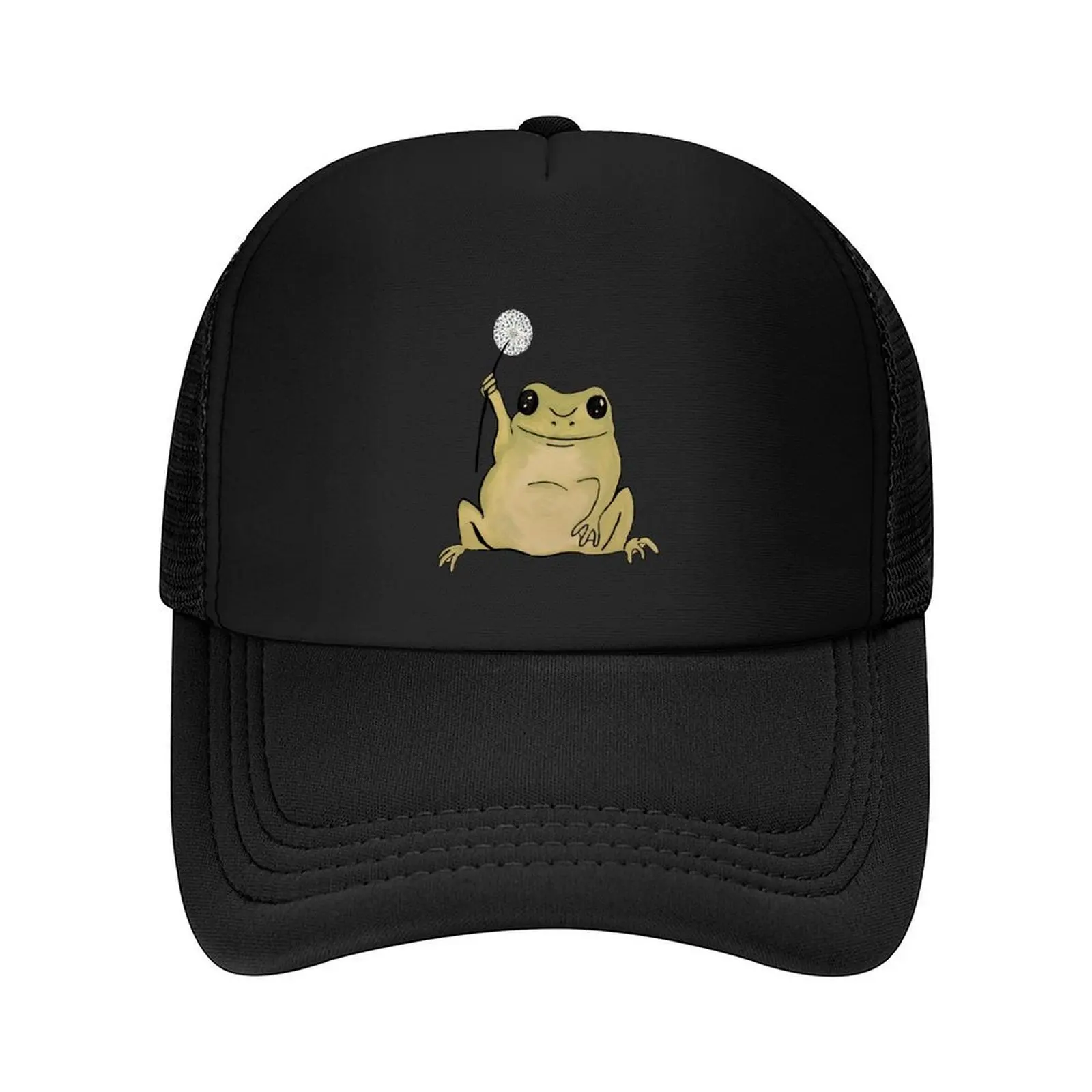 

Dandelion Frog Baseball Cap Uv Protection Solar Hat fishing hat Icon Dropshipping Elegant Women's Hats Men's