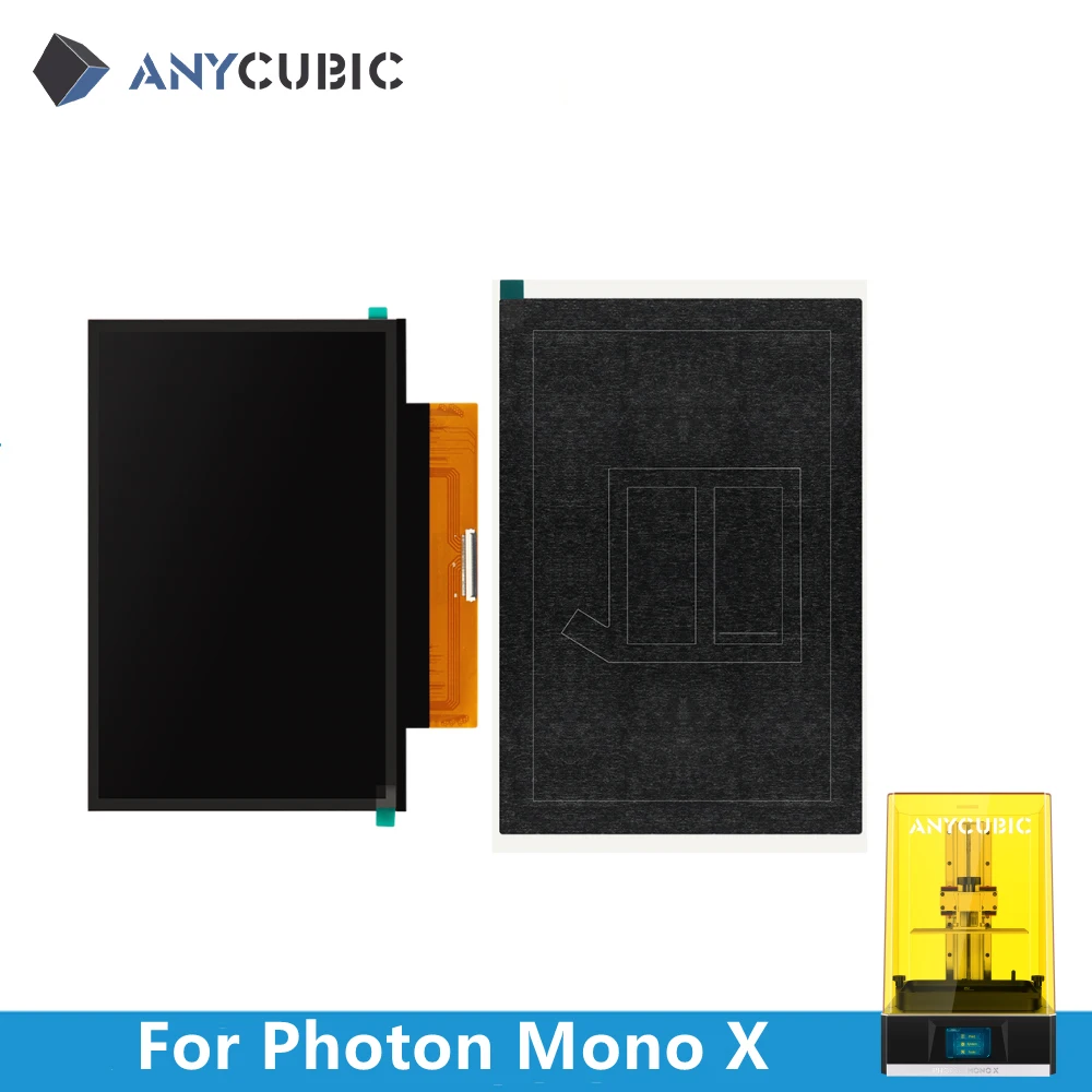 ANYCUBIC-Tela LCD monocromática para impressora 3D de resina, original Photon Mono X, 4K, 8.9 in, 4K, 3840*2400