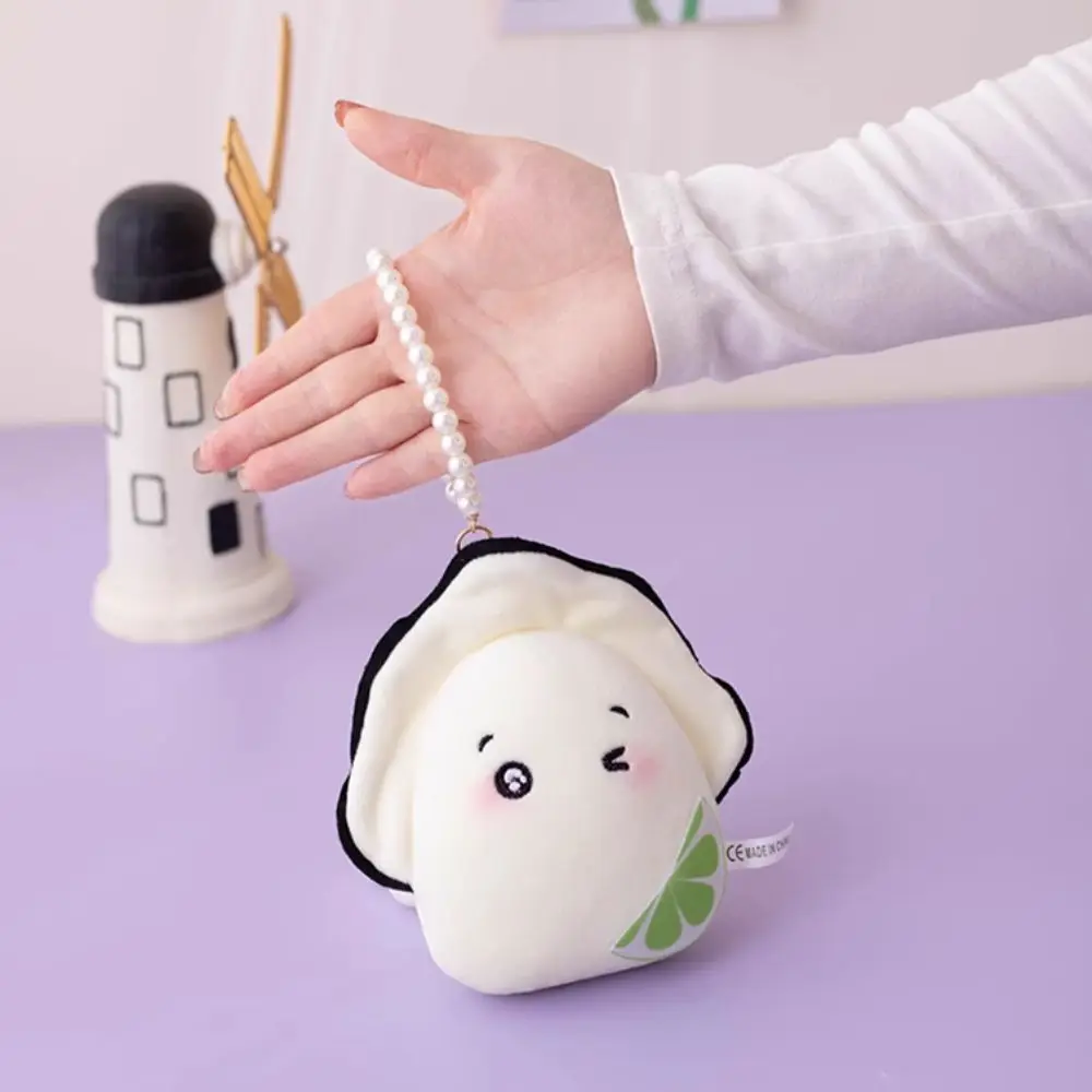 

Мягкий наполнитель, плюшевый брелок-устрица, размер 10 см, милый дизайн, кулон-устрица, кукла забавной формы с жемчужной цепочкой