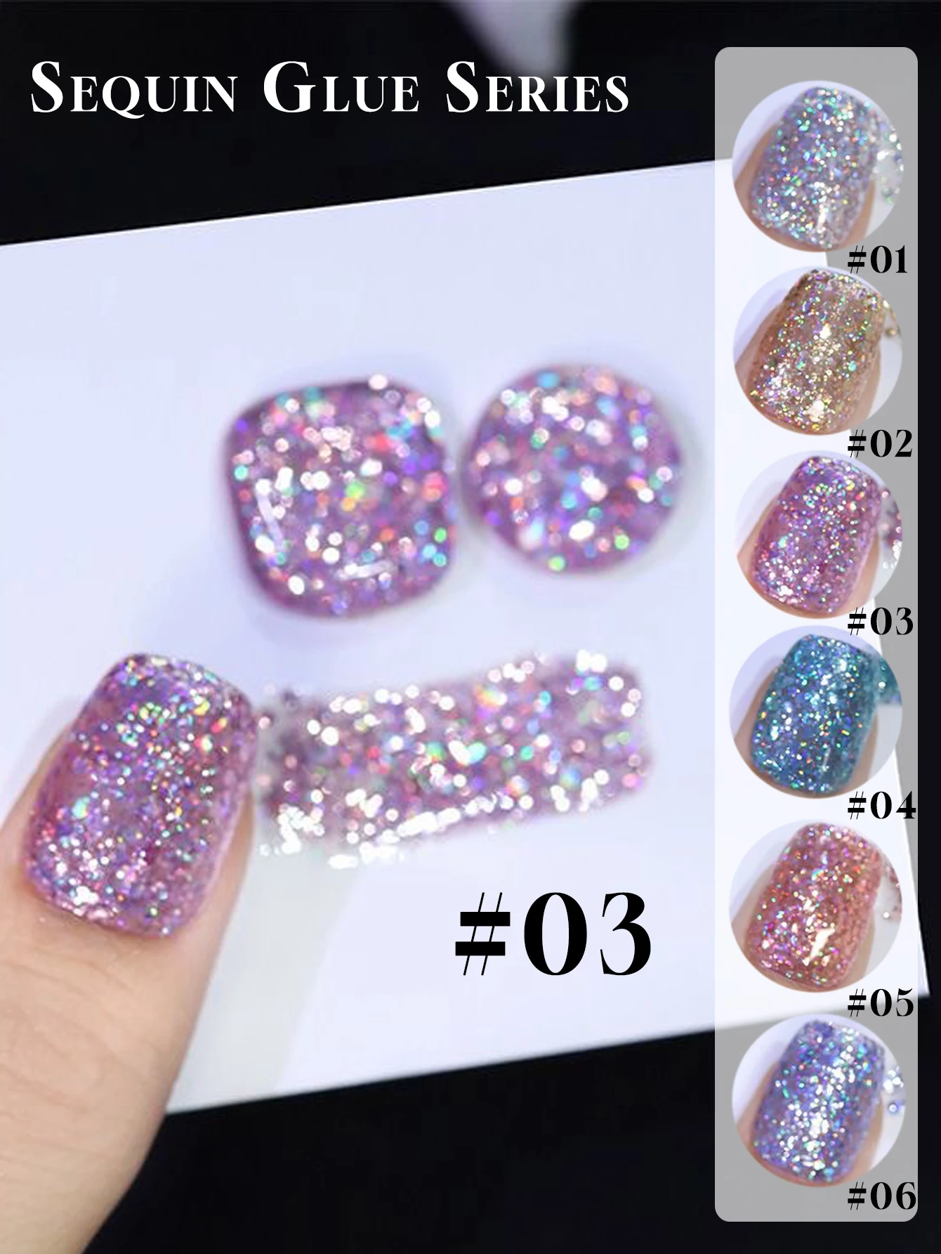 1-6pcs15ml الخريف والشتاء مسمار الليزر بريق هلام مسمار البولندية UV LED علاج عطلة المرأة هدية مسمار الفن لوازم اليومية DIY بها بنفسك