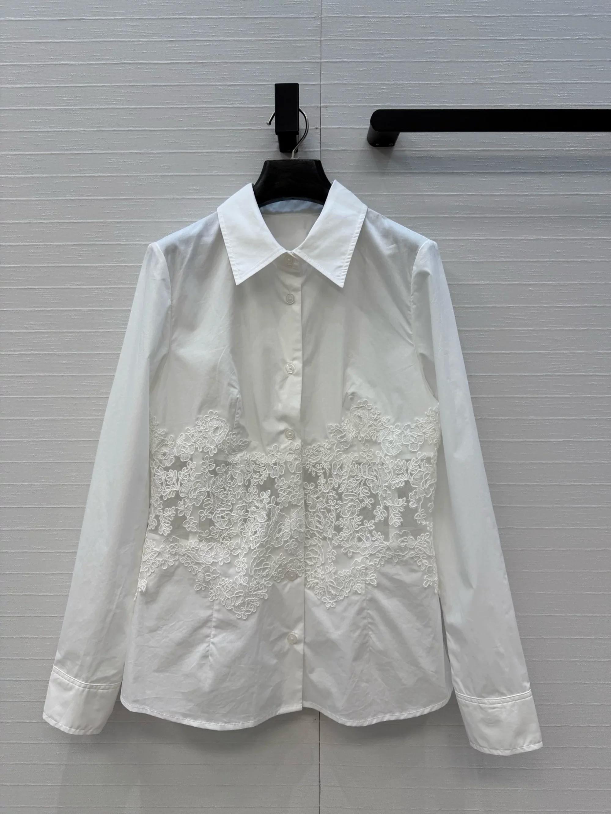  Chemise rayée blanche de lux - Silk Blouse avis et prix
