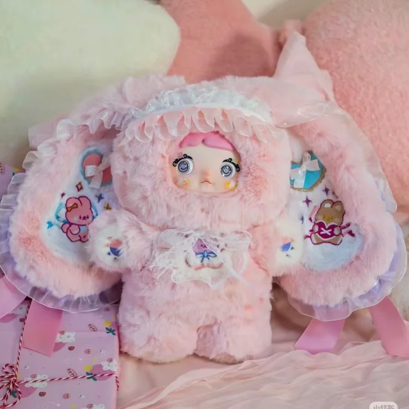 

In Stock Original Limited Nommi Bites An Apple 400% Hanging Card Blind Box Chocolate Daisy Swan Cute Rabbit Doll Toy Gift