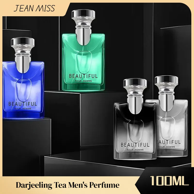 

100ML Darjeeling Tea Men's Perfume A High-end Unisex Eau De Toilette Has A Fresh Natural and Long-lasting White Tea Scent