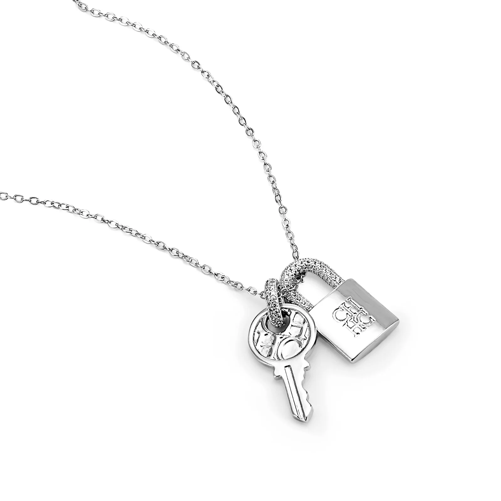 New  Lock Series Love Couple Necklace Classic Hot Selling Gift Box Packaging