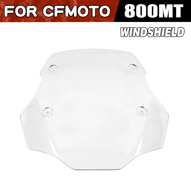 For CFMOTO 800MT Windshield Moto Parts Wind Screen Wind Deflector 800 MT MT800 CF800MT CF800-5 Motorcycle Accessories
