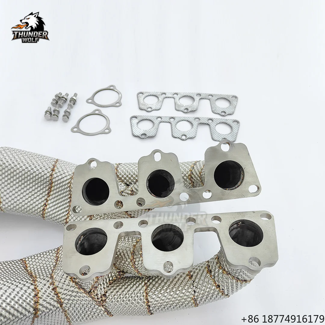 

New Speedy Manifolds for S4 S5 S6 S7 3.0T C7 B8 2009-2016 Sport Headers Stainless Steel Exhaust Pipes