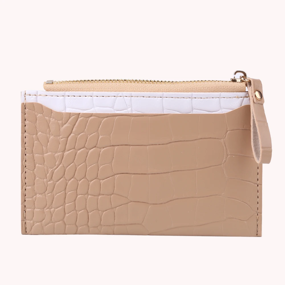 Designer Alligator Patterns Wallets for Women Many Departments Clutch Wallet Female Short Large Card Purse Ladies Handbag