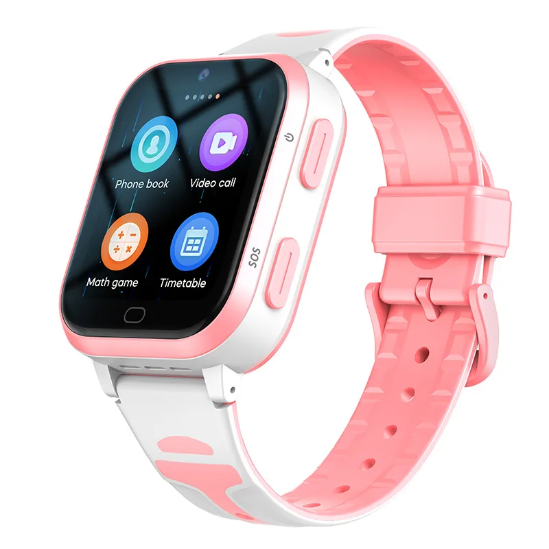 A73E Video Call & GPS Kids Smart Watch Waterproof HD Video Call 4G Calls 2.5D HD Large Screen Satellite Locationing Kids Watch