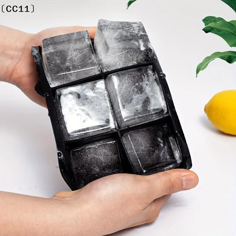 Silicone Large Ice Cube Mold Easy Release Food Grade Material For Cold Drinks Cocktails Home Parties Outdoor Activities〔CC11〕