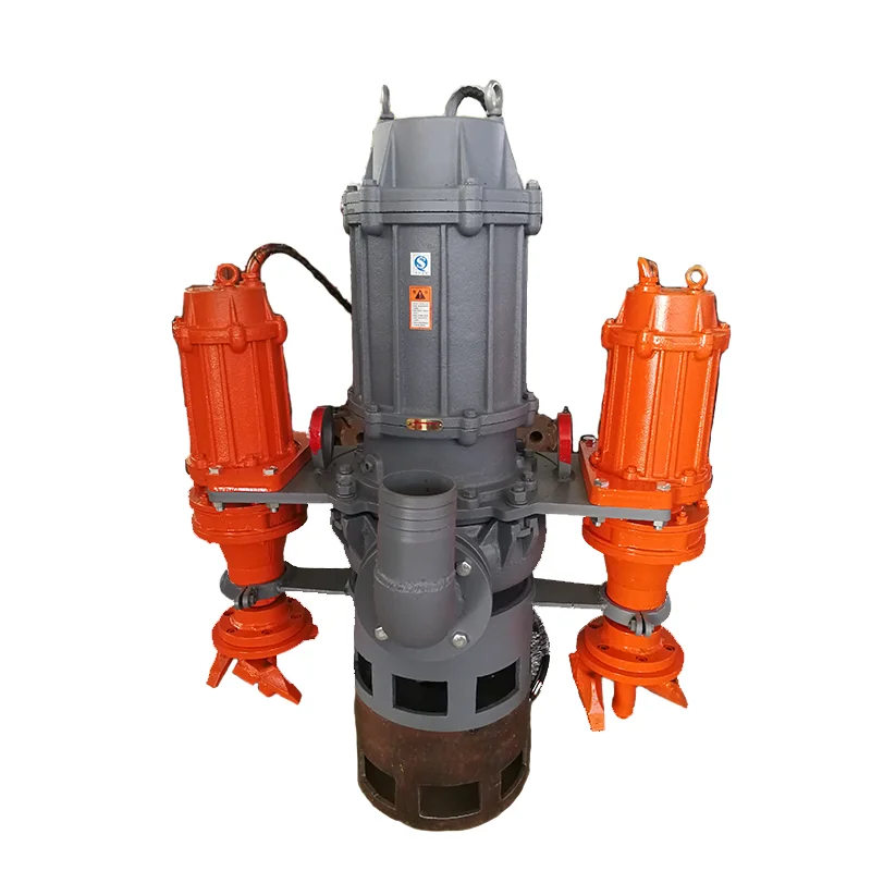 High-Flow Electric Submersible Sewage Slurry Pump for Mining for High Pressure & Wastewater