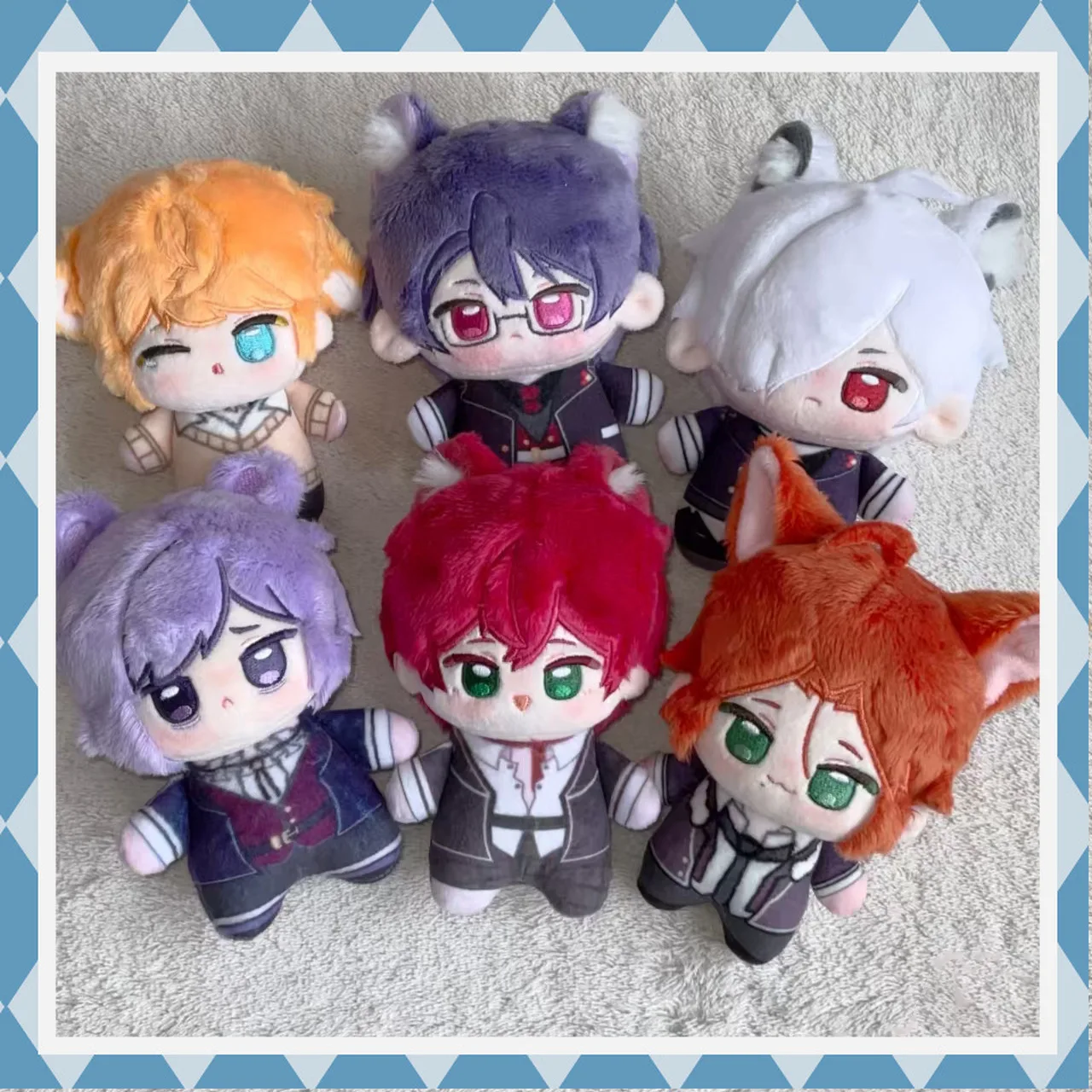 10 cm Sakamaki Raito Sakamaki Ayato Plüschtiere Entzückende Plüschpuppe Gedruckt Seestern Körper Anhänger Cosplay Anime Plüschtiere Schlüsselanhänger