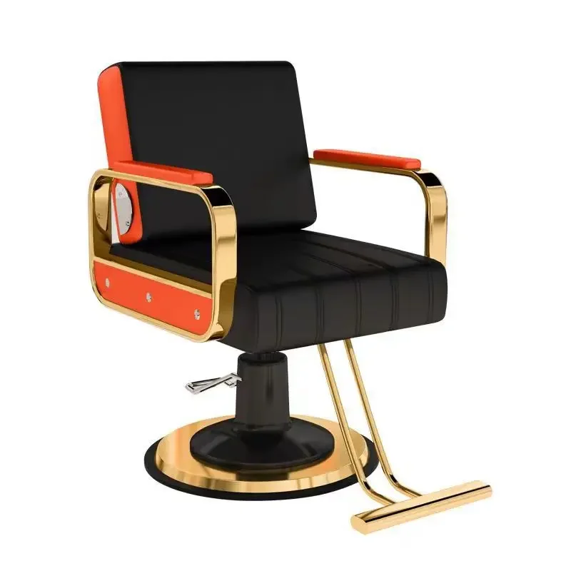 Barber Chair Lifting Barber Salon Perm Dyeing and Cutting Hair Salon Beauty Bed Seat Commercial Barber