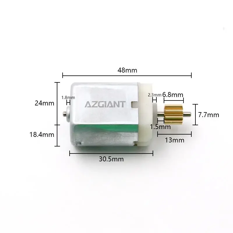 AZGIANT XH043B car Door Lock Actuator Motor for Peugeot 1007 1.4 1.6 2005-2020 9 Teeth metal gear 12V Strong power gadget repair