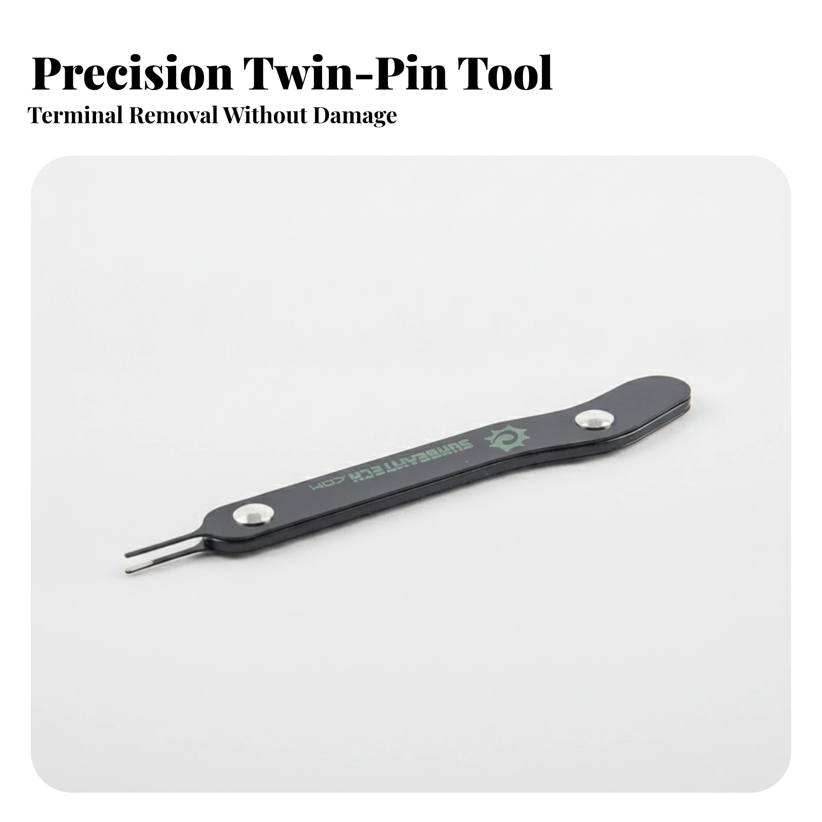 Connector Pin Extraction Tool Slim Terminal Removal Tool Hand-Held Lightweight for DIYers, Computer Cable Work