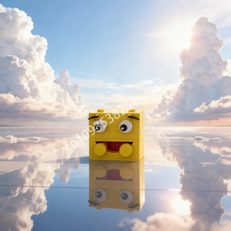 

74 шт. MOC Happy Brick модель строительные блоки конструкция сборка Рождественский подарок DIY творческая идея образование детская игрушка на день рождения