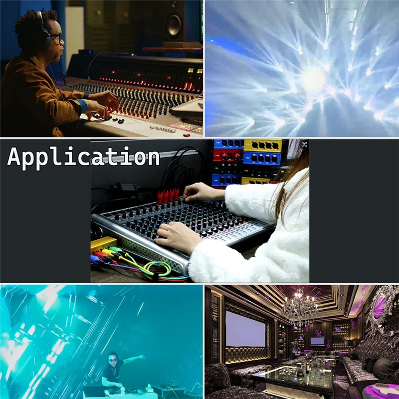 ممتاز 4 قنوات متعددة الشبكات 3Pin XLR إلى Ethercon RJ45 Cat5 موسع إيثرنت للمرحلة المباشرة، استوديو تسجيل الصوت الأصفر