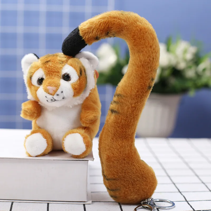 40pcs/lot Wholesale New Little Tiger Lion Cat Plush Toy Coin Purse Small Pendant Bag,Deposit First to Get Discount much  Welcome