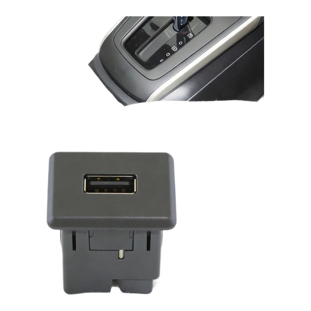 AUX Panel Fitment Car USB Panel Black Easy To Use Non-deformable Structure Quick Installation For Nissan Altima