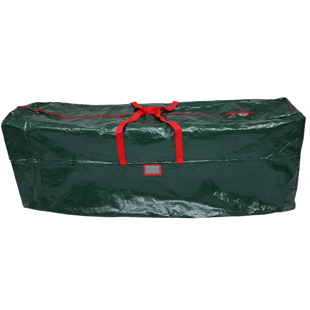 Christmas Tree Storage Bag Containers Dust-proof PE Material Gift Polyethylene Smooth Zipper