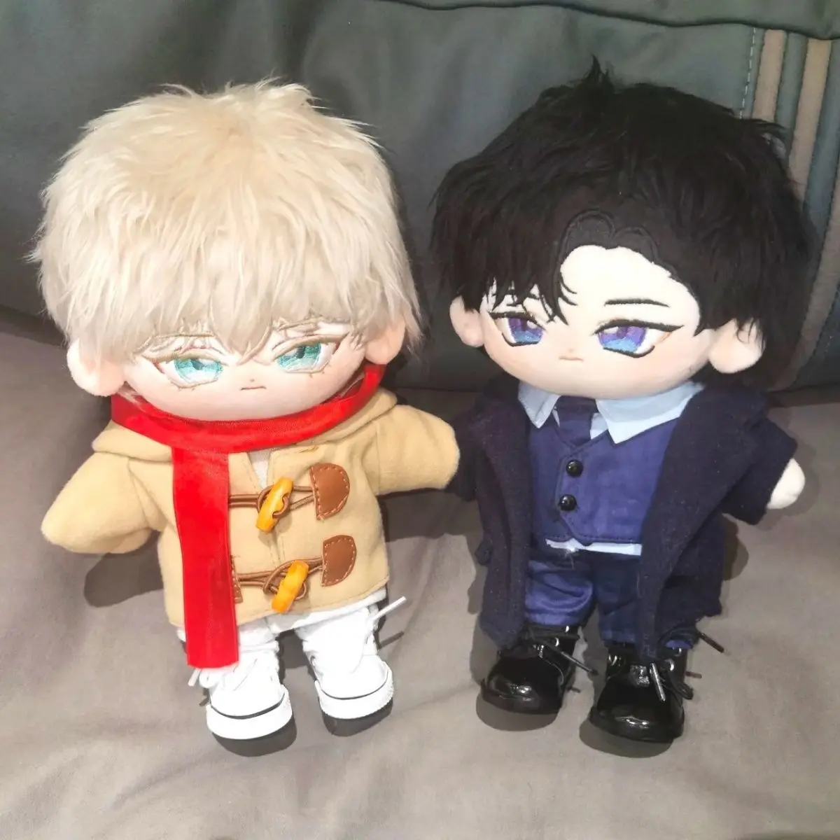 

20cm Korean BL Manwha A Tree Without Roots Kwon Hee seo Taekyung Plush Doll Nude Body Cosplay Dress Up Cotton Doll Toys Gifts