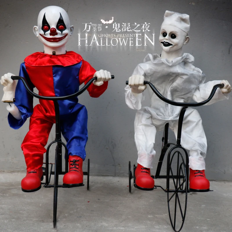 ATV&UTV2025 New Scary Halloween Prop Factory Direct Sale Movable Doll for Halloween Decoration